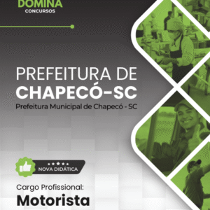 Apostila Motorista Chapecó SC 2026