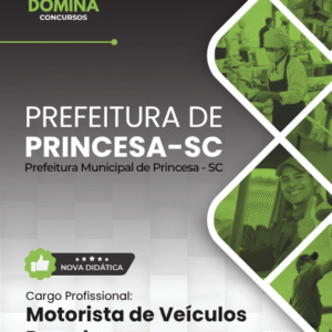 Apostila Motorista de Veículos Pesados Princesa SC 2026