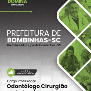 Apostila Odontólogo Cirurgião Endodontista Bombinhas SC 2026