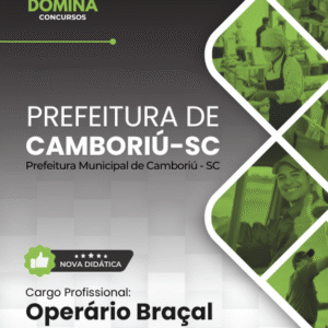 Apostila Operário Braçal Camboriú SC 2026