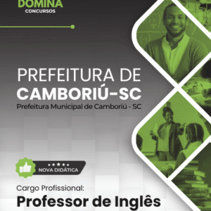 Apostila Professor de Inglês Camboriú SC 2026