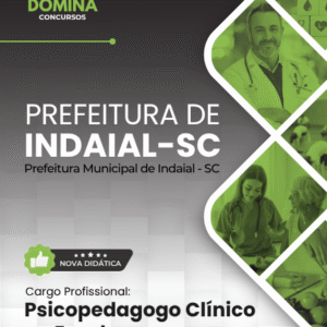 Apostila Psicopedagogo Clínico Indaial SC 2026