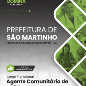 Apostila Agente Comunitário de Saúde São Martinho SC 2026