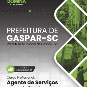 Apostila Agente de Serviços Especializados Gaspar SC 2026