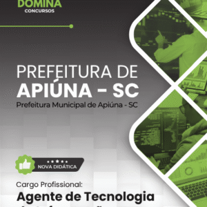 Apostila Agente de Tecnologia da Informação Apiúna SC 2026
