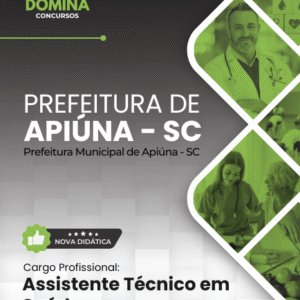 Apostila Assistente Técnico em Saúde Apiúna SC 2026