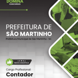 Apostila Contador São Martinho SC 2026