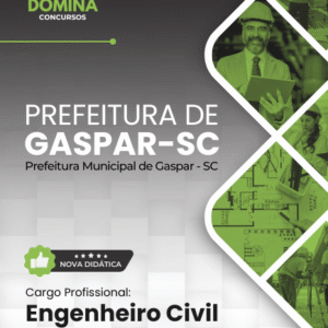 Apostila Engenheiro Civil Gaspar SC 2026