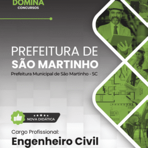 Apostila Engenheiro Civil São Martinho SC 2026