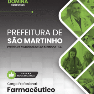 Apostila Farmacêutico São Martinho SC 2026