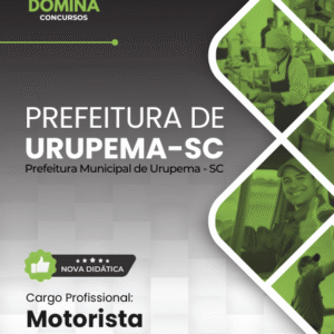 Apostila Motorista Urupema SC 2026