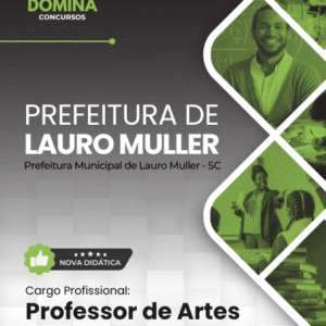 Apostila Professor de Artes Lauro Muller SC 2026