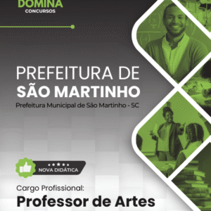 Apostila Professor de Artes São Martinho SC 2026