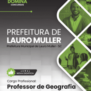 Apostila Professor de Geografia Lauro Muller SC 2026