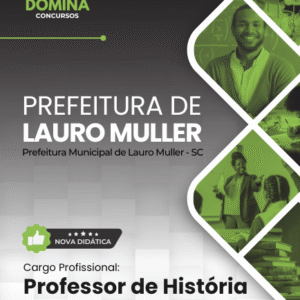 Apostila Professor de História Lauro Muller SC 2026