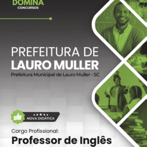 Apostila Professor de Inglês Lauro Muller SC 2026