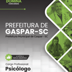 Apostila Psicólogo Gaspar SC 2026