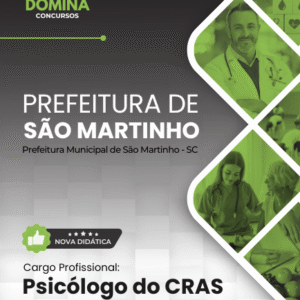 Apostila Psicólogo do CRAS São Martinho SC 2026