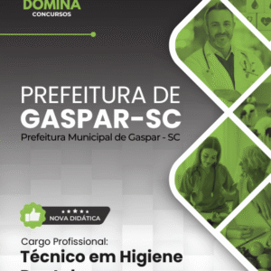 Apostila Técnico em Higiene Dental Gaspar SC 2026
